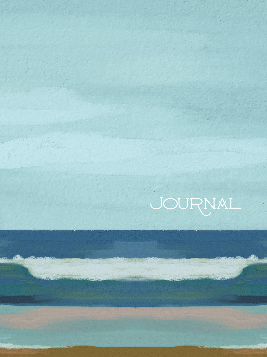 Beach Theme Journal