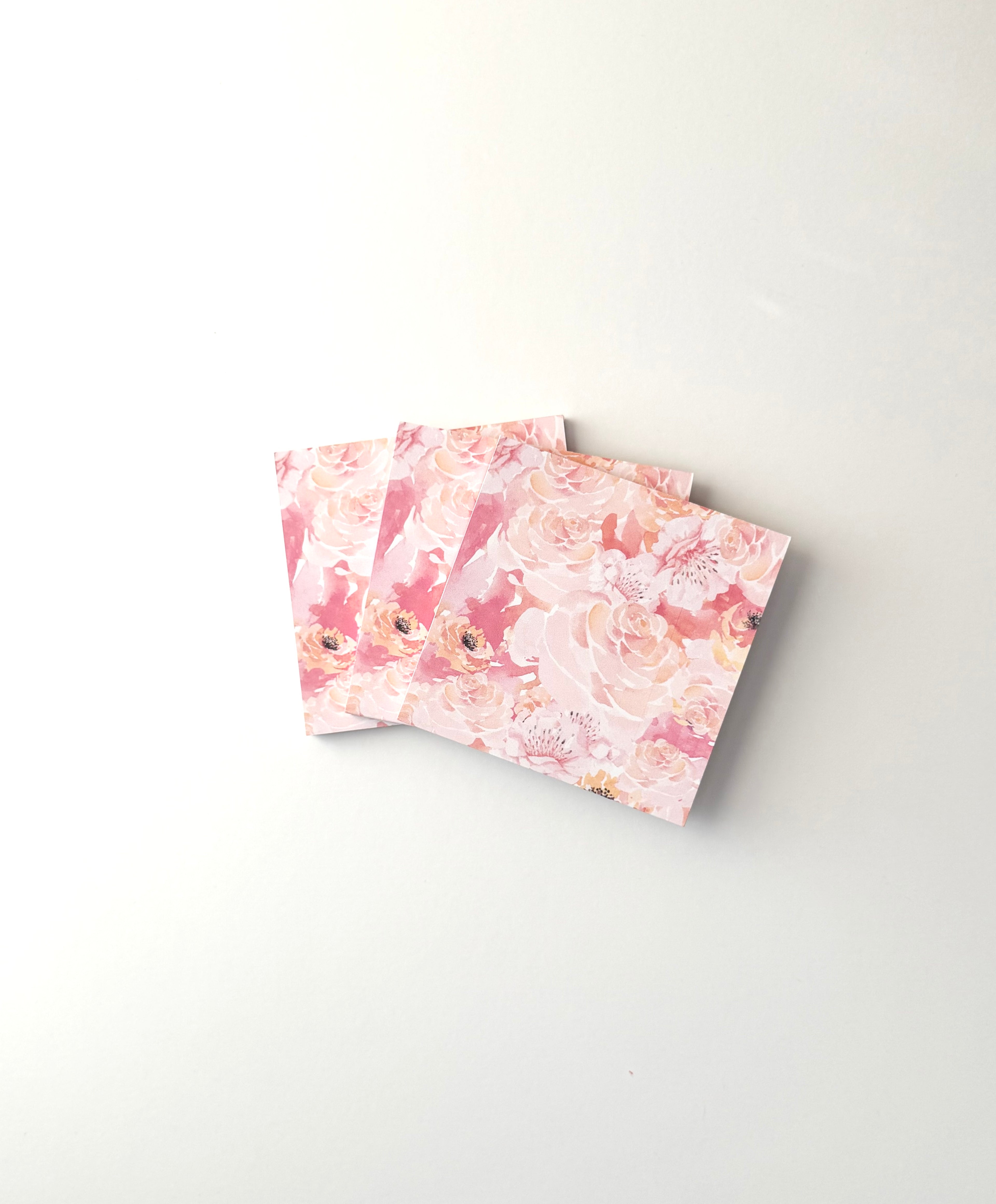 Tiny Bloom Notes: 4x4 Tear-Off Notepad