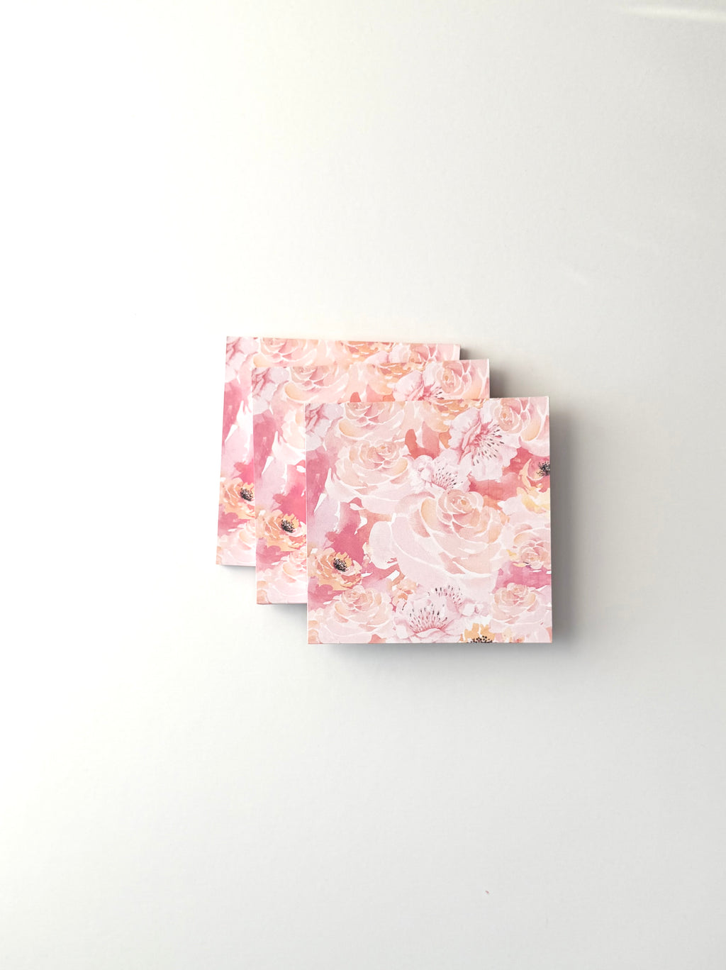 Tiny Bloom Notes: 4x4 Tear-Off Notepad