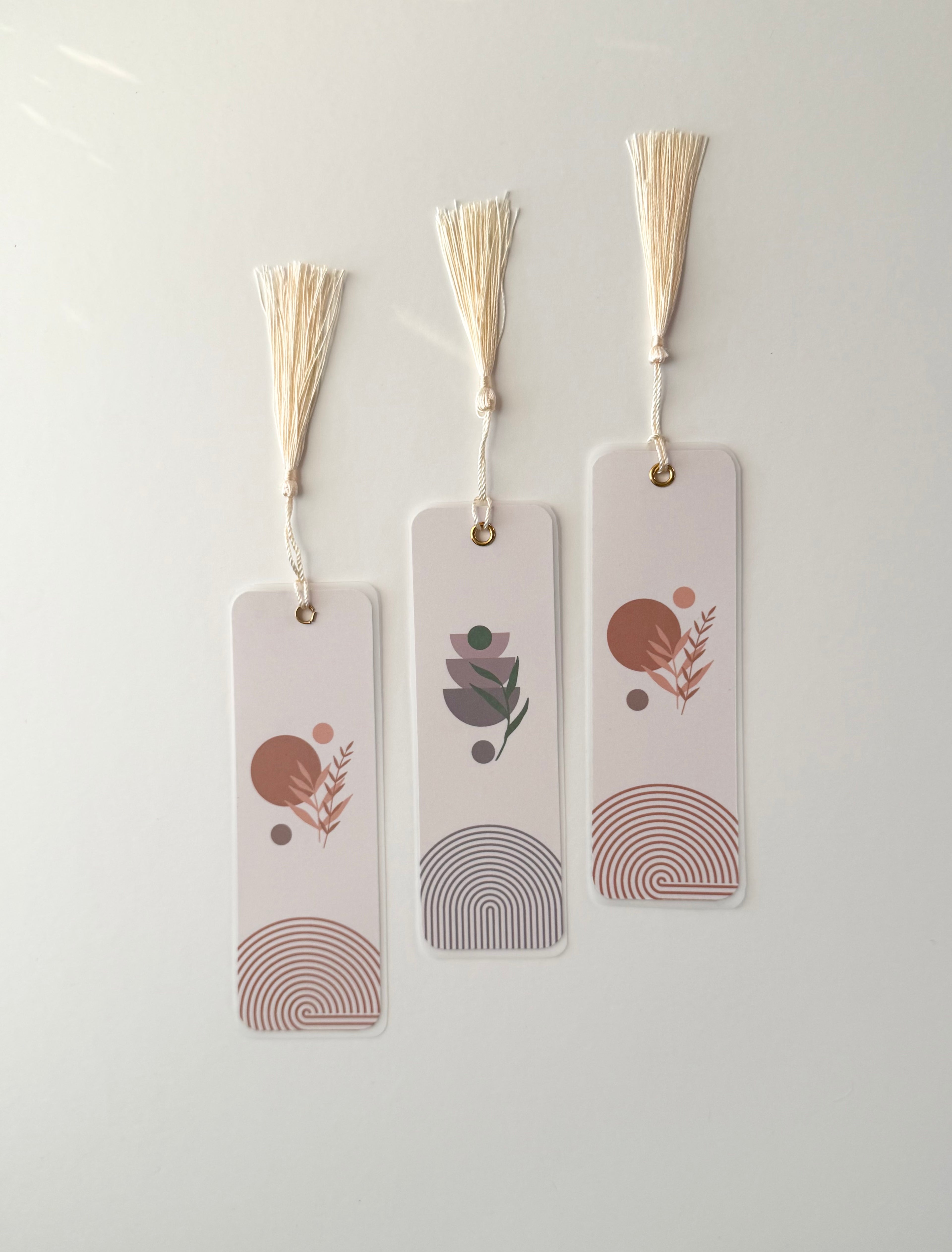 Boho Geo Personalized Bookmark 3-Pack