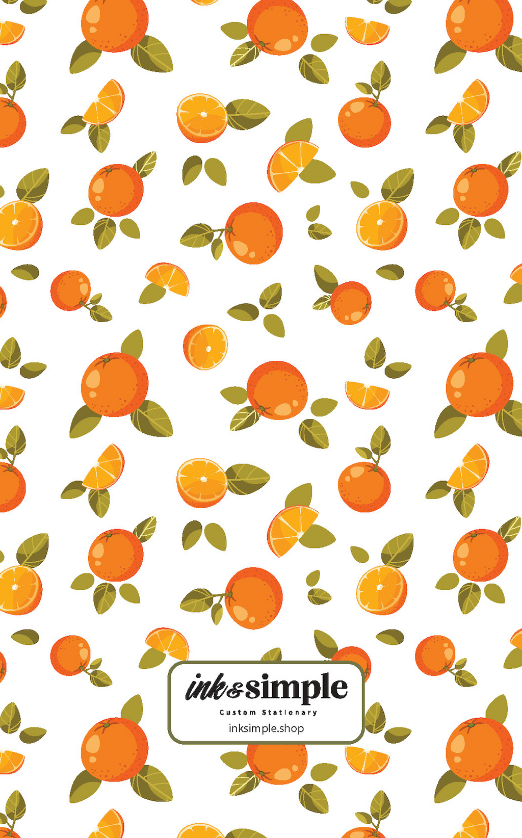 Orange Notebook — Lined Notebook