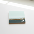Beach Square Notepad - The Surfer mockup