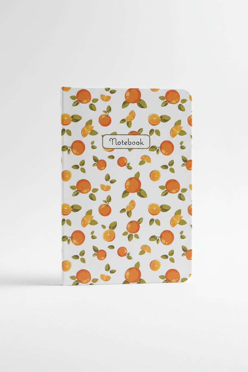 Orange Notebook front cover