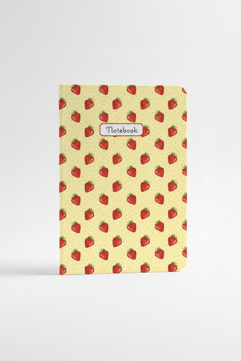 Strawberry Notebook front cover
