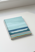 Beach Theme Journal window light mockup