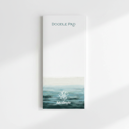 Beach Doodle Pad aerial flat-lay view