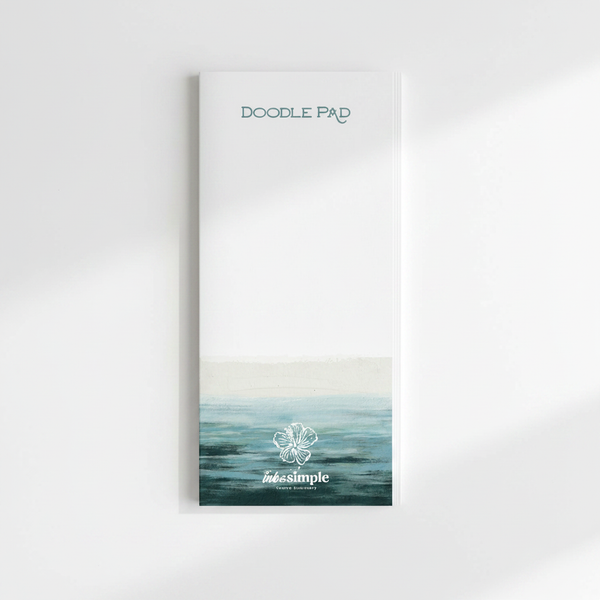 Beach Doodle Pad aerial flat-lay view