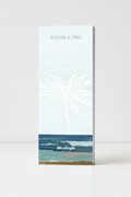 Coastal Mist Doodle Pad side view showing page thickness