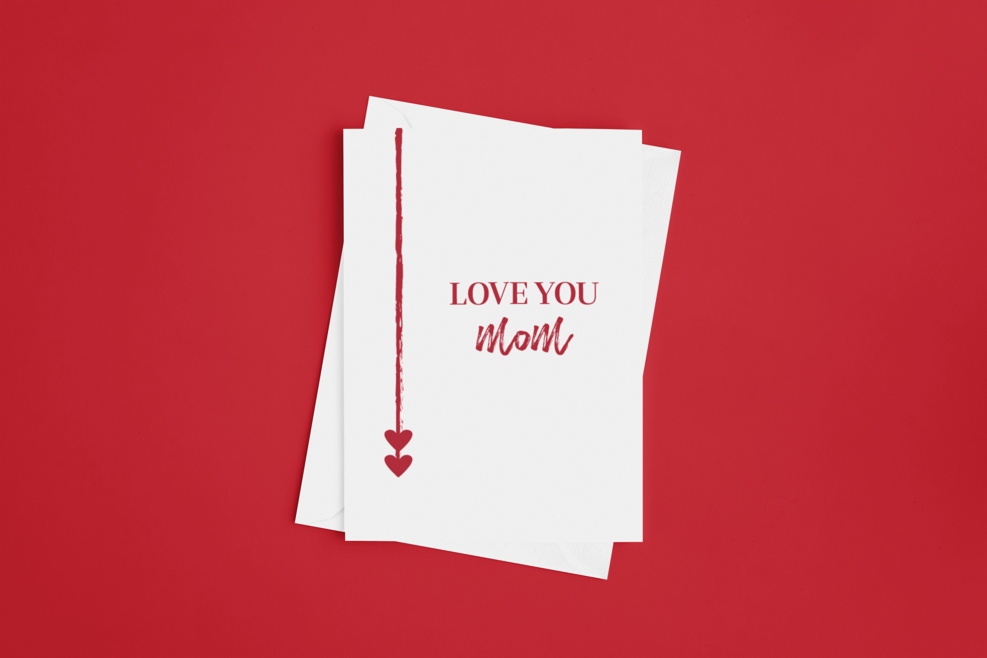 Love You Dad Greeting Card with Envelope